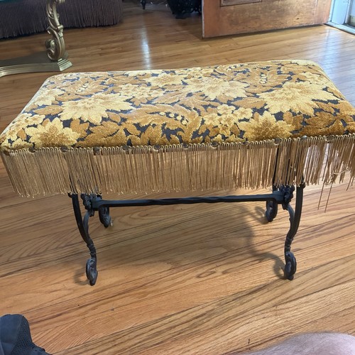 Cast iron vanity - cast, bench