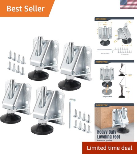 Heavy duty adjustable leg - heavy,