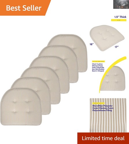 Plush count chair cushions - plush,